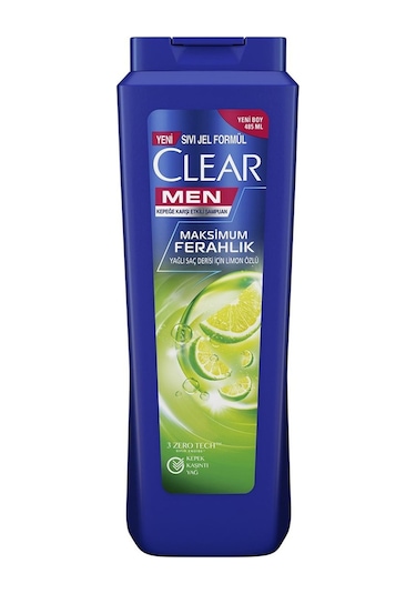 Clear Men Kepeğe Karşı Etkili Maksimum Ferahlık Şampuan 485 ML