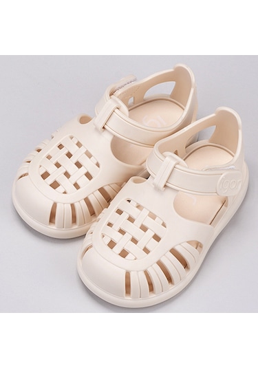 Igor S10271 TOBBY SOLID Çocuk Fildişi Sandalet