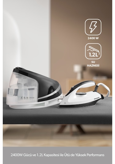 Homend Steamwork 1167H 2400 W Buhar Kazanlı Ütü