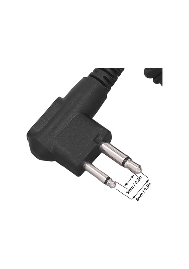 Cp040/ep450 İçin 2 Pinli Akustik Kulaklık Seti Huiliang