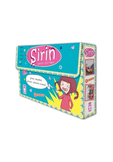Şirin Dünyayı Geziyorum Set-5 Kitap Takım - Birsen Ekim Özen - Timaş Çocuk