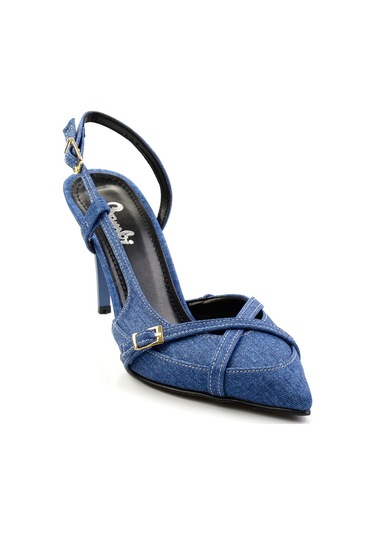 Kot Kadın Klasik Topuklu Ayakkabı K01992152637 Kot