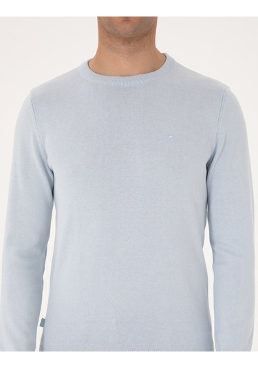 Pierre Cardin Erkek Açık Mavi Kazak /triko 50315509-vr003 Açık Mavi