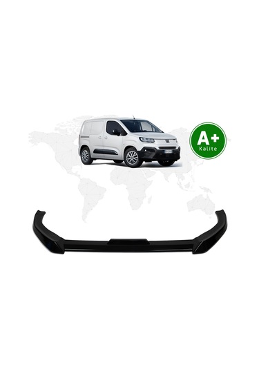 Fiat Doblo Panelvan Ön Lip Parlak Siyah 2024 Model Ve Sonrası