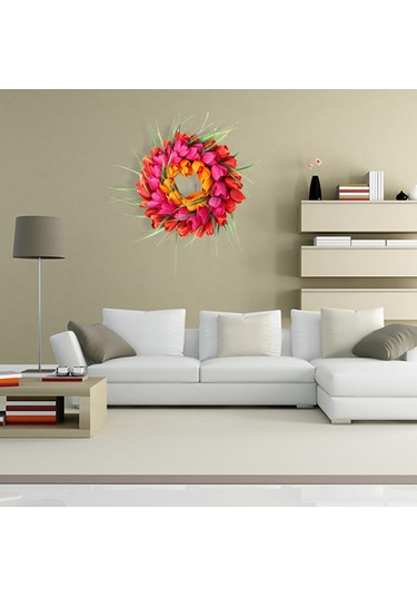 Suntek Çelenk Dal Garland Düğün Kapı Dekor Turuncu