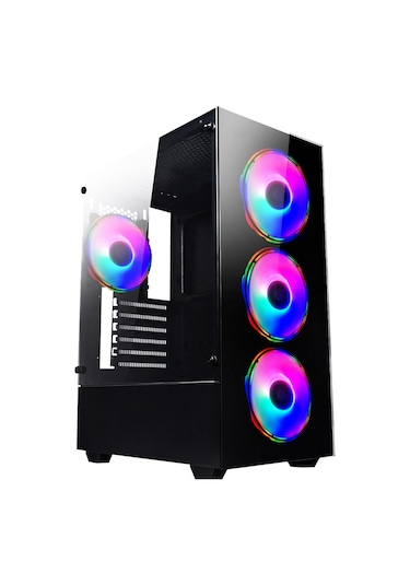 Ramtech Fullforce FF464 R5-5500 16 GB 512 GB SSD 8 GB RX580 Masaüstü Oyuncu Bilgisayar