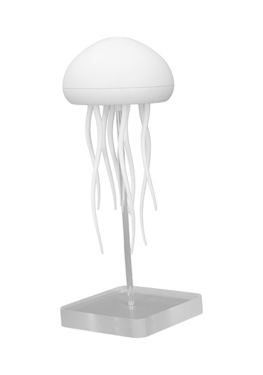 Shineyee Ses Kontrollü Deniz Akua Lambası - Renkli Degrade Işık, Hareketli Budaklar, Şarj Edilebilir Batarya, Asma/kurulabilir Ambiyans Aydınlatması Diğer