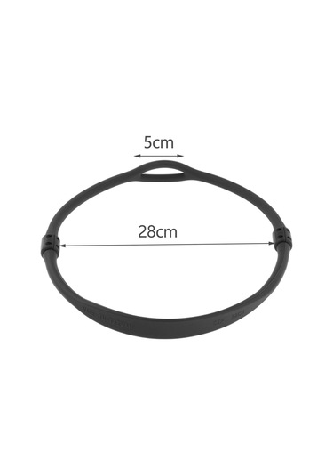 Dolıty Ağızlık Regülatörü Kolye Esnek Su Siyah-82cm