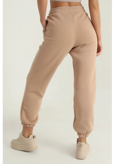 3 İplik Şardonlu Paça Lastikli Eşofman Bisküvi İs001 Bisküvi