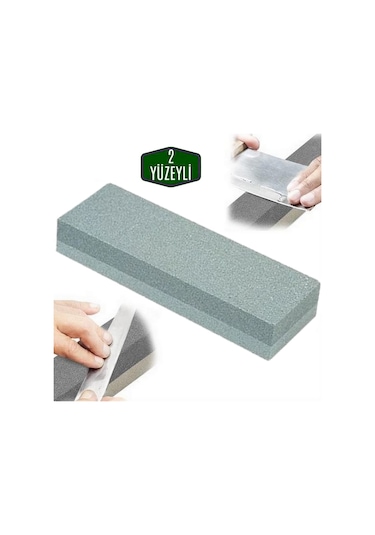 Bıçak Bileme Taşı Çift Taraflı Sulu Yağlı Biley Taşı Bileg Taşı S