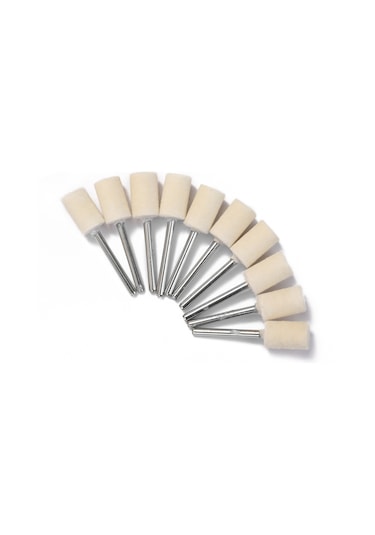 Geeksen 129 Parça Yün Cila Tekerlek Seti - Metal Ve Ahşap Parlatma, Taşlama Aksesuarları