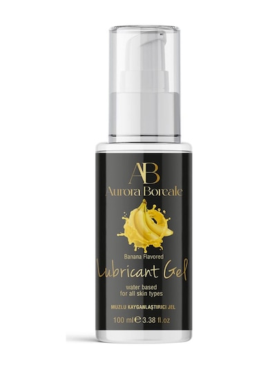 Aurora Boreale Muz Aromalı Kayganlaştırıcı Jel 100ml
