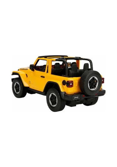 Rastar 1:14 Jeep Wrangler Rubicon Uzaktan Kumandalı Araba - Sarı Standart Sarı