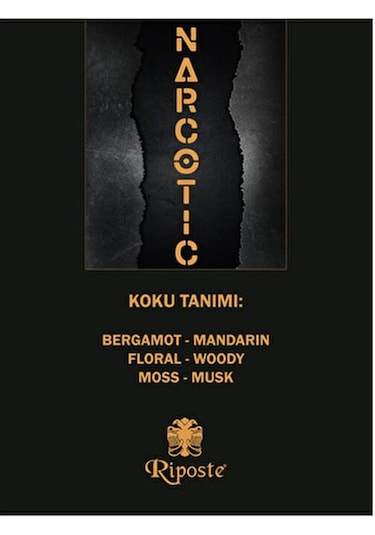 Riposte Narcotic Erkek Parfüm Edt 100 Ml Diğer