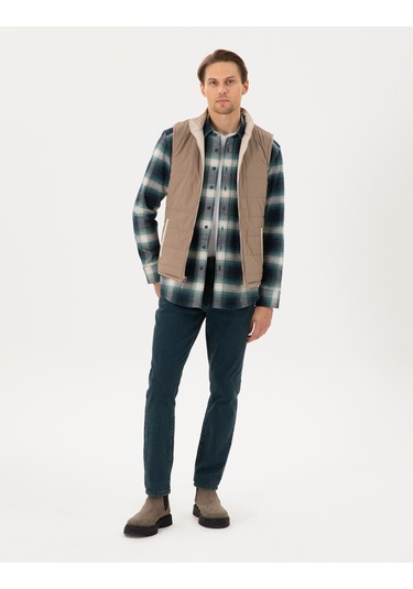 Pierre Cardin Erkek Bej Deri Mont-kaban 50300554-591 Bej