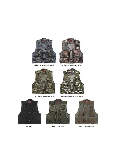 Artfulabode Yeşili Yeşil Yeleği Yeleği Yaz Ordu Kuruyan Koyu Hızlı Fotoğrafçılığı Çok Cepli Ceket Bel Balıkçılık Ağ Zj Koyu Yeşil