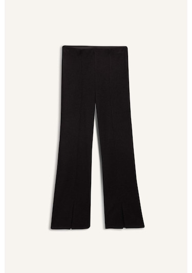 DeFacto Kız Çocuk Flare Fit Yırtmaçlı Pantolon B6893A825SMBK81 Siyah DeFacto Kız Çocuk Flare Fit Yırtmaçlı Pantolon B6893A825SMBK81 Siyah