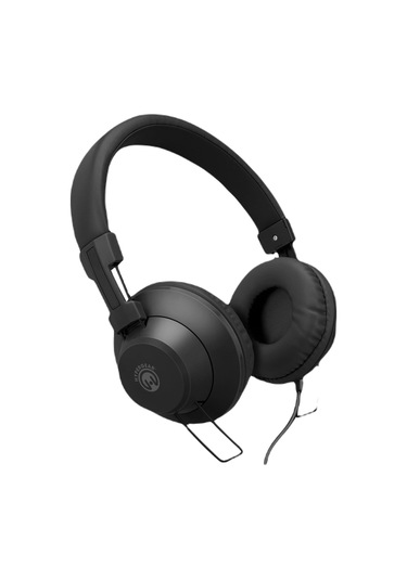 Hypergear V50 Type-C ve 3.5 Mm Jack Girişli Mikrofonlu Kablolu Kulaküstü Kulaklık Siyah