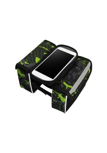 Dancemonkey Bisiklet Sele Çantası - Su Geçirmez Pvc Şeffaf Telefon Korumalı