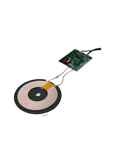 12v Kablosuz Şarj Devresi- Ünitesi Renkli