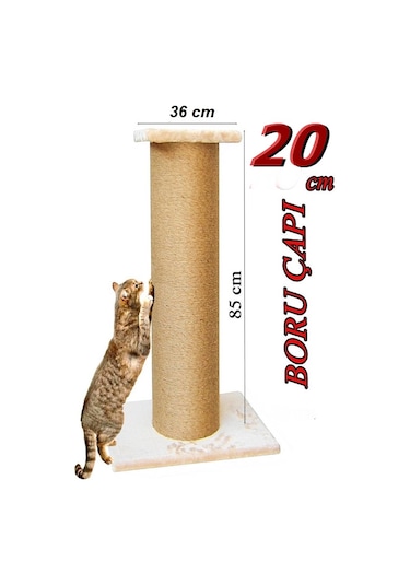 Turkuaz Tırmalama TR-171 Dev Kule Kedi Tırmalama