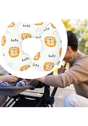 Suntek Bebek Besleme Yastığı Araba Ofis Şekerleme Için Aslan