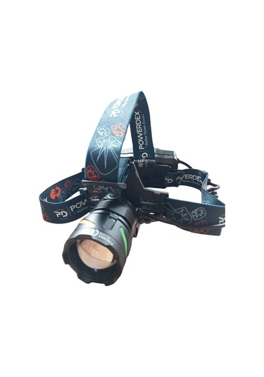 Pd-1372 Şarjl Edilebilir Pilli 25w Zoomlu Kafa Lambası Çok Renkli