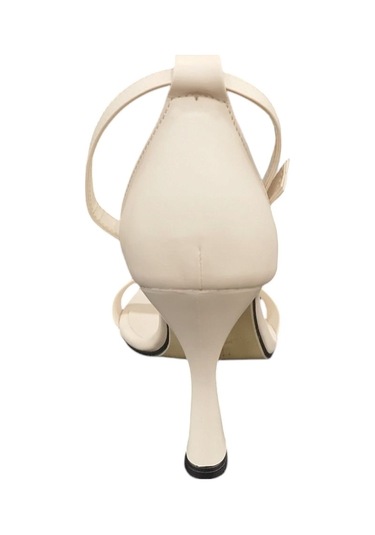 Ventes 6391001z Tek Bant 8 Cm Kalın Topuklu Kadın Klasik Topuklu Ayakkabı Ten