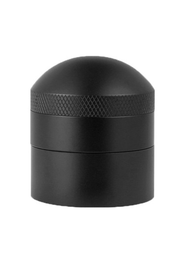 Geeksen Düzenleyebilir Dönen Kahve Toz Dağıtıcı Ve Topak Açıcı, Profesyonel Kahve Çıktısı İçin 53mm Siyah Siyah