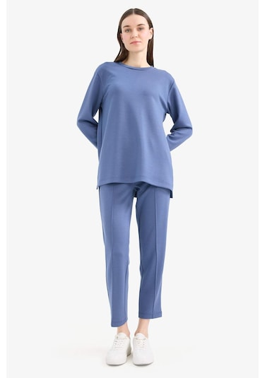 DeFacto Regular Fit Esnek Belli Cepli Basic Düz Pantolon E1954AX25SPIN247