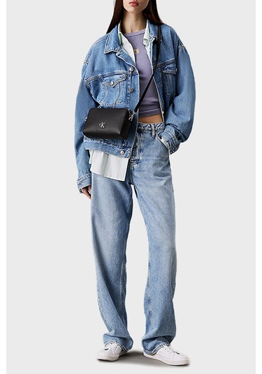 Calvin Klein Bayan Çanta Lv04k3162g Ub1g Siyah Siyah