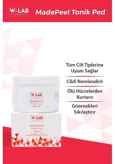 W-Lab Cosmetics Madepeel Tonic Ped 40'lı