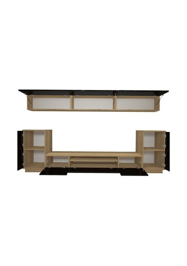 Decoraktiv Trendstyle 9 Mdf Tv Ünitesi Tv Sehpası Pera - Siyah