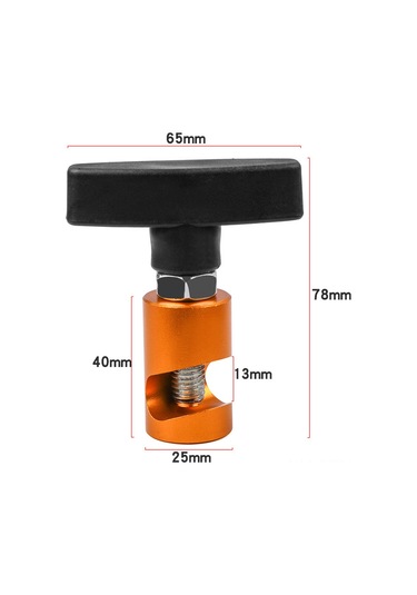 Samdoo Metal Araba Motor Kaputu Destek Çubuğu, Kayma Engeli Bakır Levha, 13mm Sabitleme, Tırnak Korumalı, Rastgele Renk