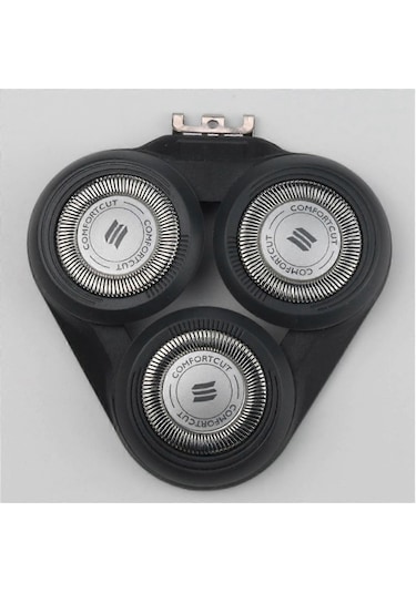 Philips S5000 S5370 S5571 S5420 S5140 S5078 S5077 S5050 S5082 Elektrikli Tıraş Makinesi İçin Yedek Başlık - Siyah