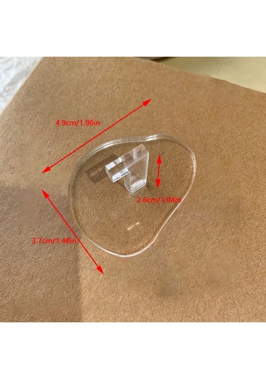 Şeffaf Tırnak Teşhir Standı Tutucu, Uygulama Eğitimi İpuçları, Akrilik Taban Nail Art Teşhir Standı Açık Yeşil