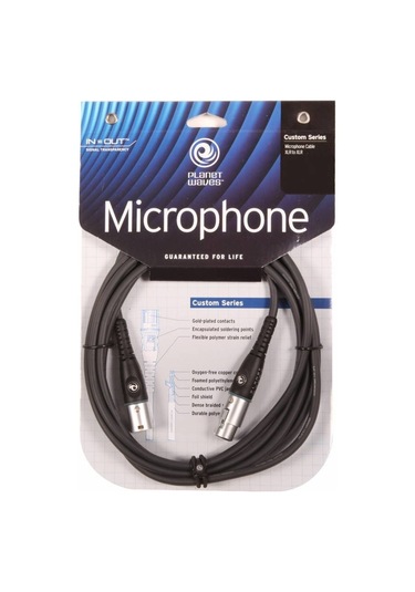 Planet Waves Pw-m-25 Mikrofon Kablosu 7,62 M