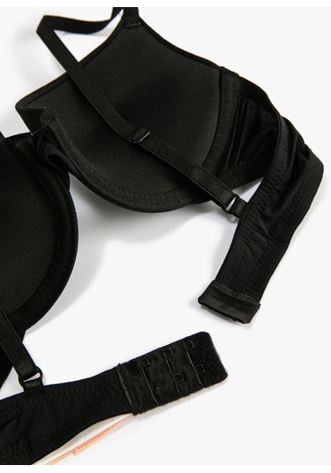 Koton Push Up Sütyen Destekli Dolgulu Balenli Basic Siyah 4wlk10095mk 4WLK10095MK999 Siyah
