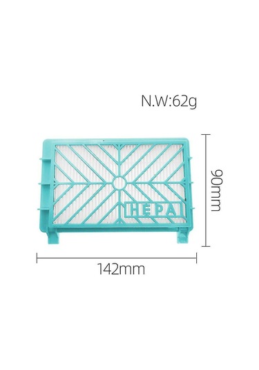 Mufunye Philips Fc8732 Fc8734 Fc8736 Fc8738 Fc8740 Fc8748 İçin Hepa Filtre