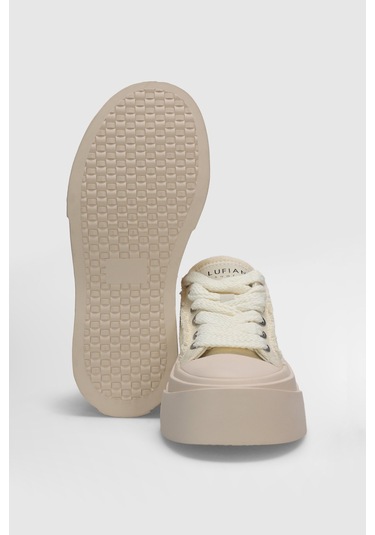 Lufian 121230027 Victoria Kadın Sneaker Ayakkabısı Beyaz Beyaz