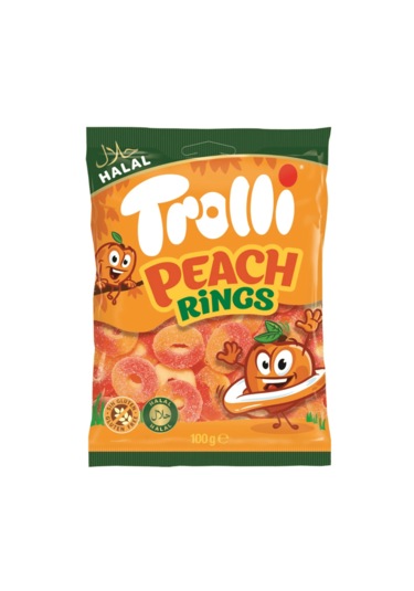Trolli Peach Rings 100g