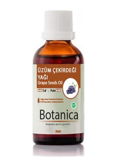 Botanica %100 Saf Üzüm Çekirdeği Yağı 50 ML