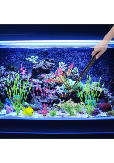 Geeroyoo 38cm Çelik Uçlu Düz Ve Eğri İki Kullanıma Uygun Uzun Pençe Seti Siyah