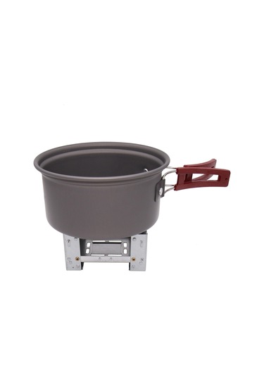 Kosona Mini Katlanabilir Dışarıda Kullanım Isıtaç, Katı Alkolle Çalışır, Fosforlu Sac Malzeme, Sığınma Ve Piknik İçin Taşınabilir Gümüş