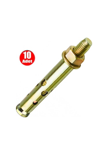 Aletçantam Çelik Dübel Gömlekli 10x75 (12mm) - 10 adet