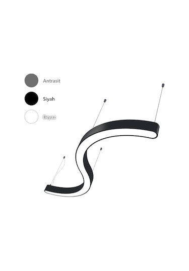 Modern Led Avize Dekoratif Linear Armatür Lineer (546805478)