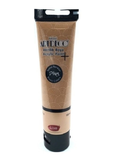 Plus Akrilik Boya 100ml Tüp 482 Altın Kahve 482 Altın Kahve