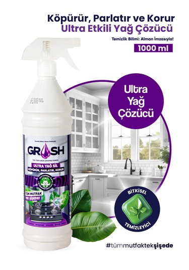 Ultra Güçlü Mutfak Yüzey Temizleyici Ve Yağ Sökücü Sprey Büyük B