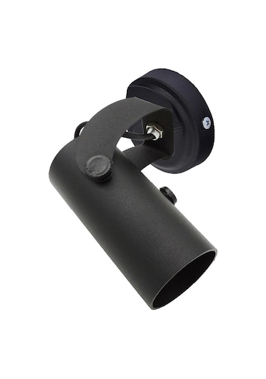 Sunlight Gu10 Duylu Rozanslı Spot Armatür Lamba Siyah