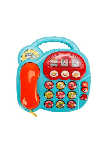 Minibo Sesli Telefon - Benim İlk Telefonum Eğitici Oyuncak